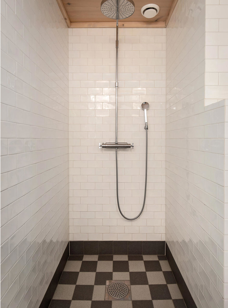 douche carrelée