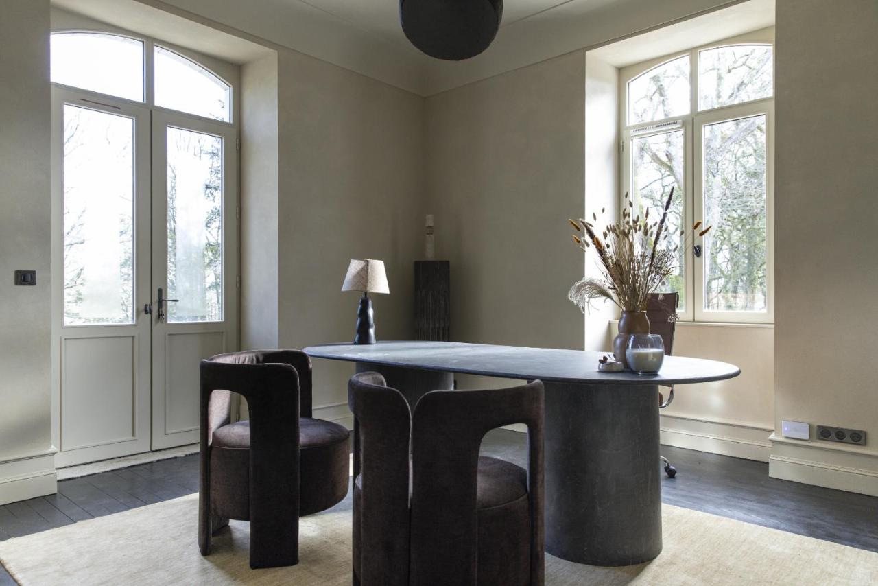 salle à manger décoration design Maison de Magescq dans les Landes salle à manger décoration design Maison de Magescq dans les Landes