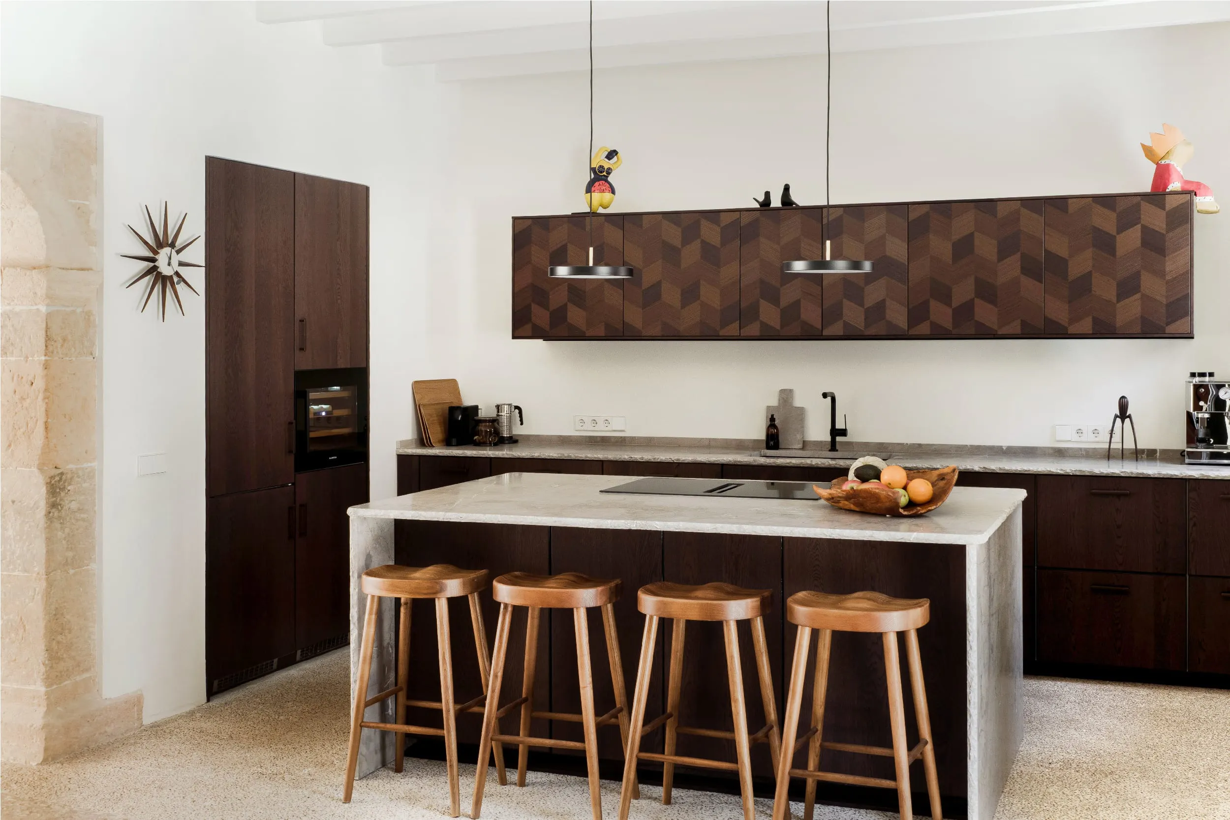 cuisine design noyer cuisine design noyer
