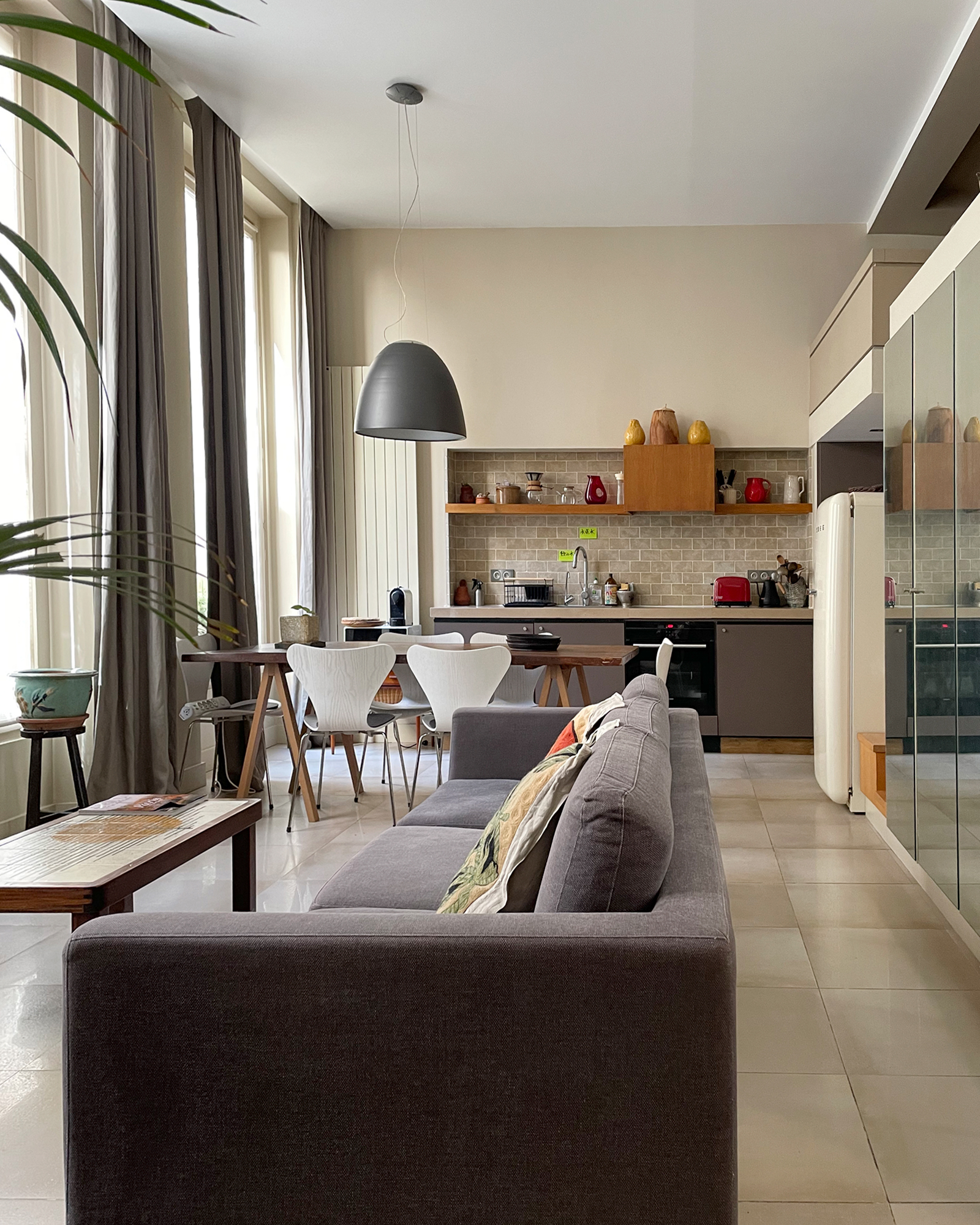 salon salle à manger et cuisine ouverte appartement 45m2 Paris salon salle à manger et cuisine ouverte appartement 45m2 Paris