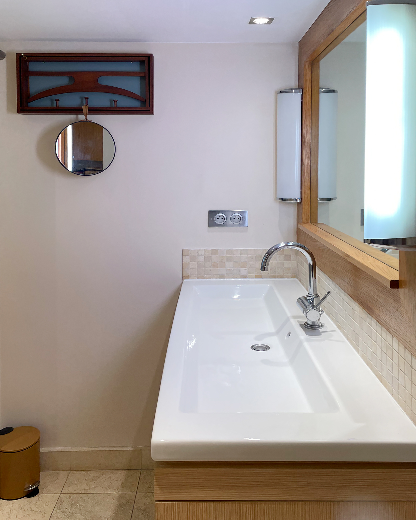 salle de bain design appartement 45m2 Paris salle de bain design appartement 45m2 Paris
