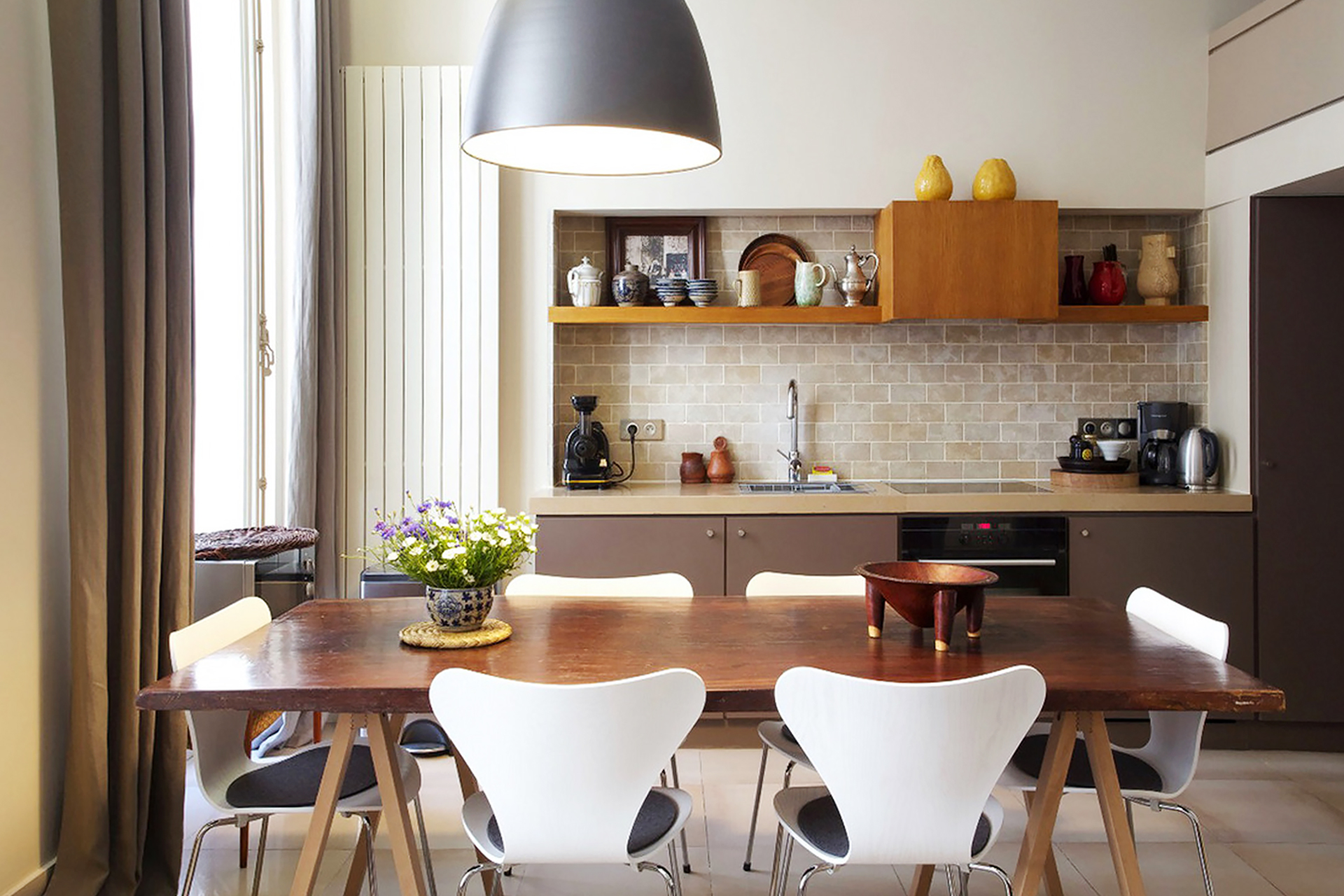 salle à manger et cuisine ouverte appartement 45m2 Paris salle à manger et cuisine ouverte appartement 45m2 Paris