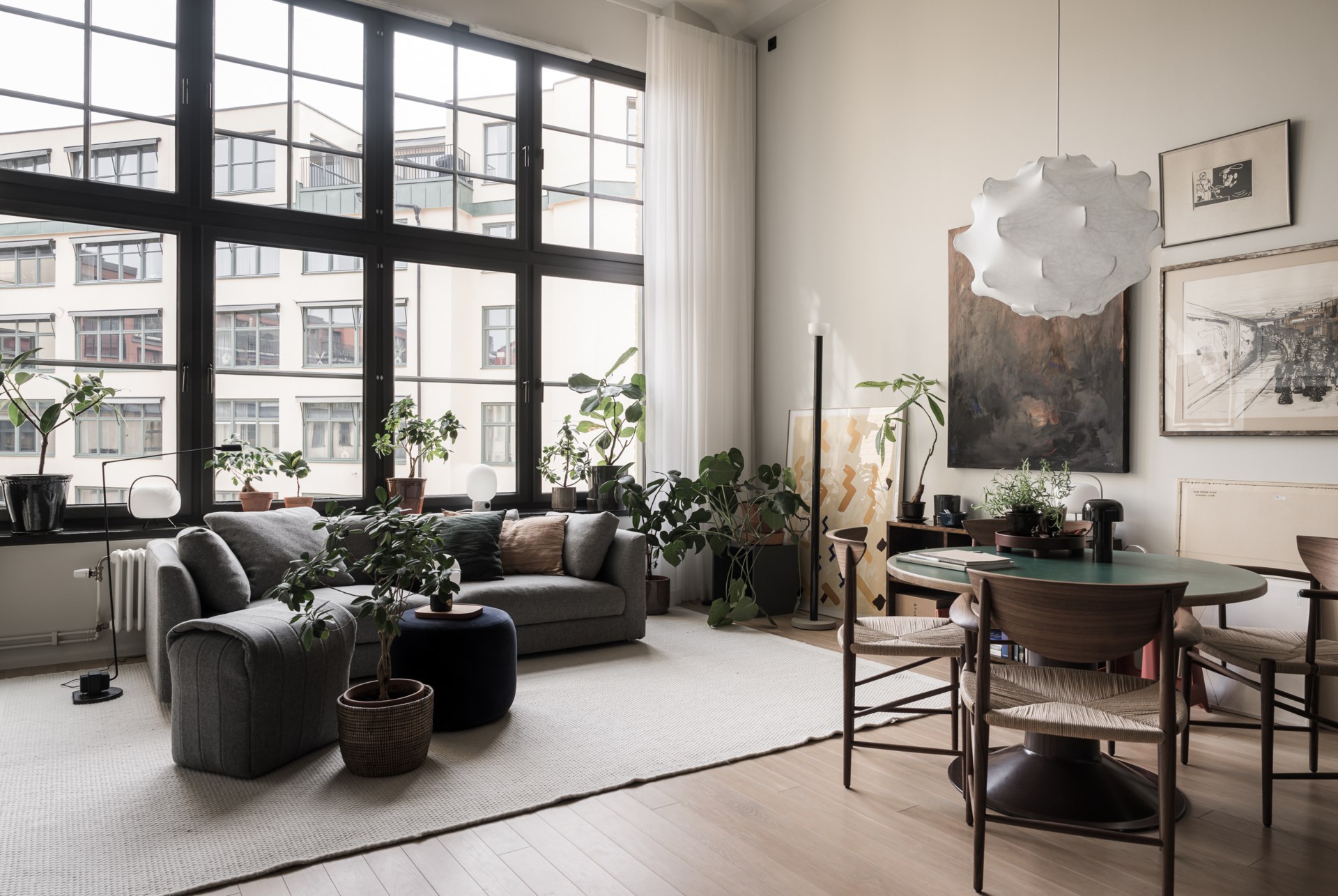 Un petit loft industriel de 67m2 dans une ancienne brasserie