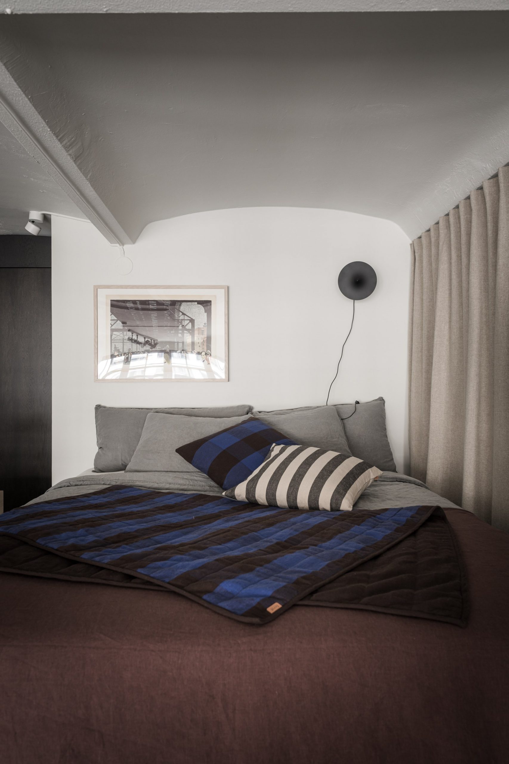 chambre petit loft en duplex