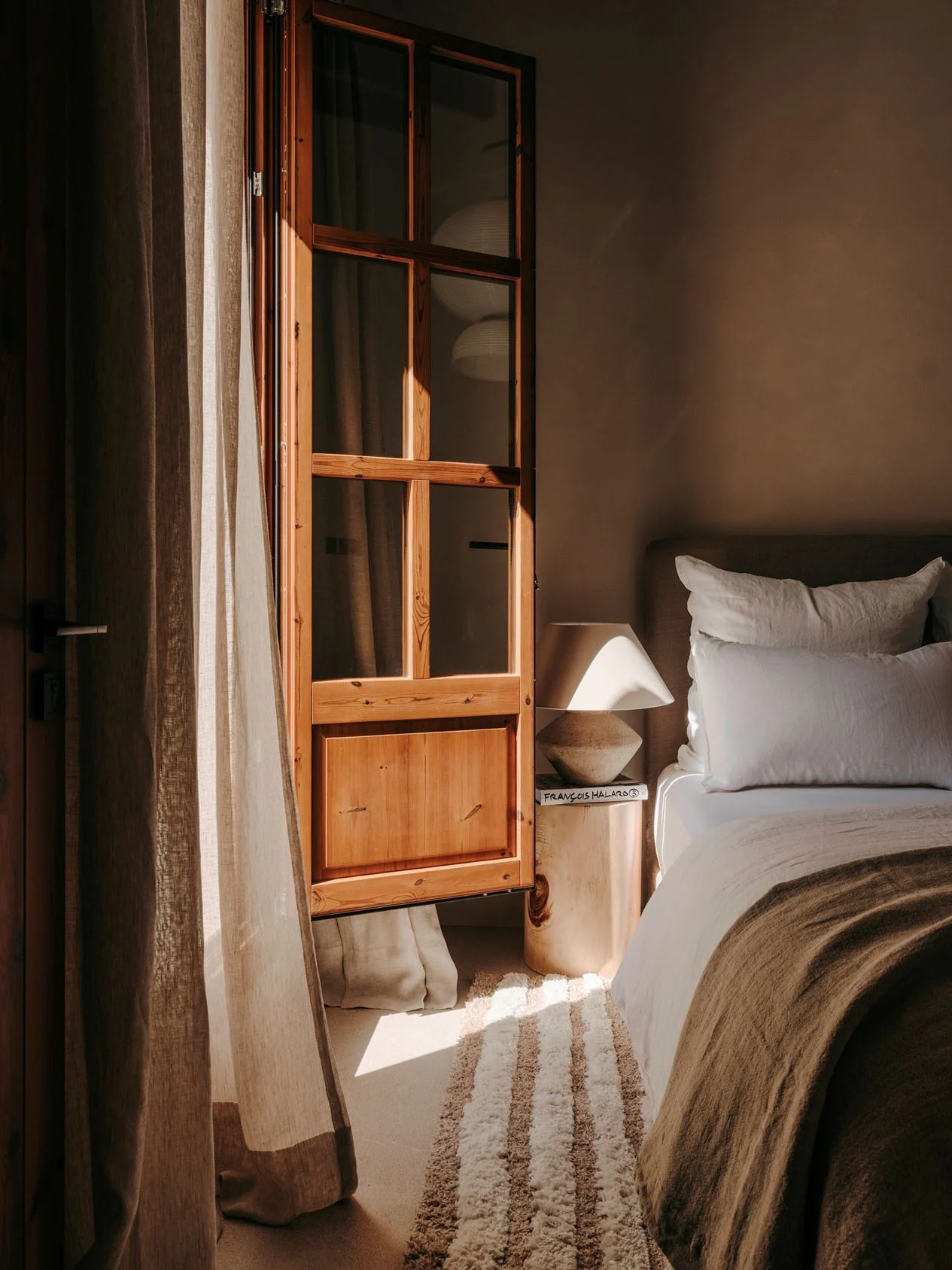 chambre décoration méditerranéenne et rustique chic