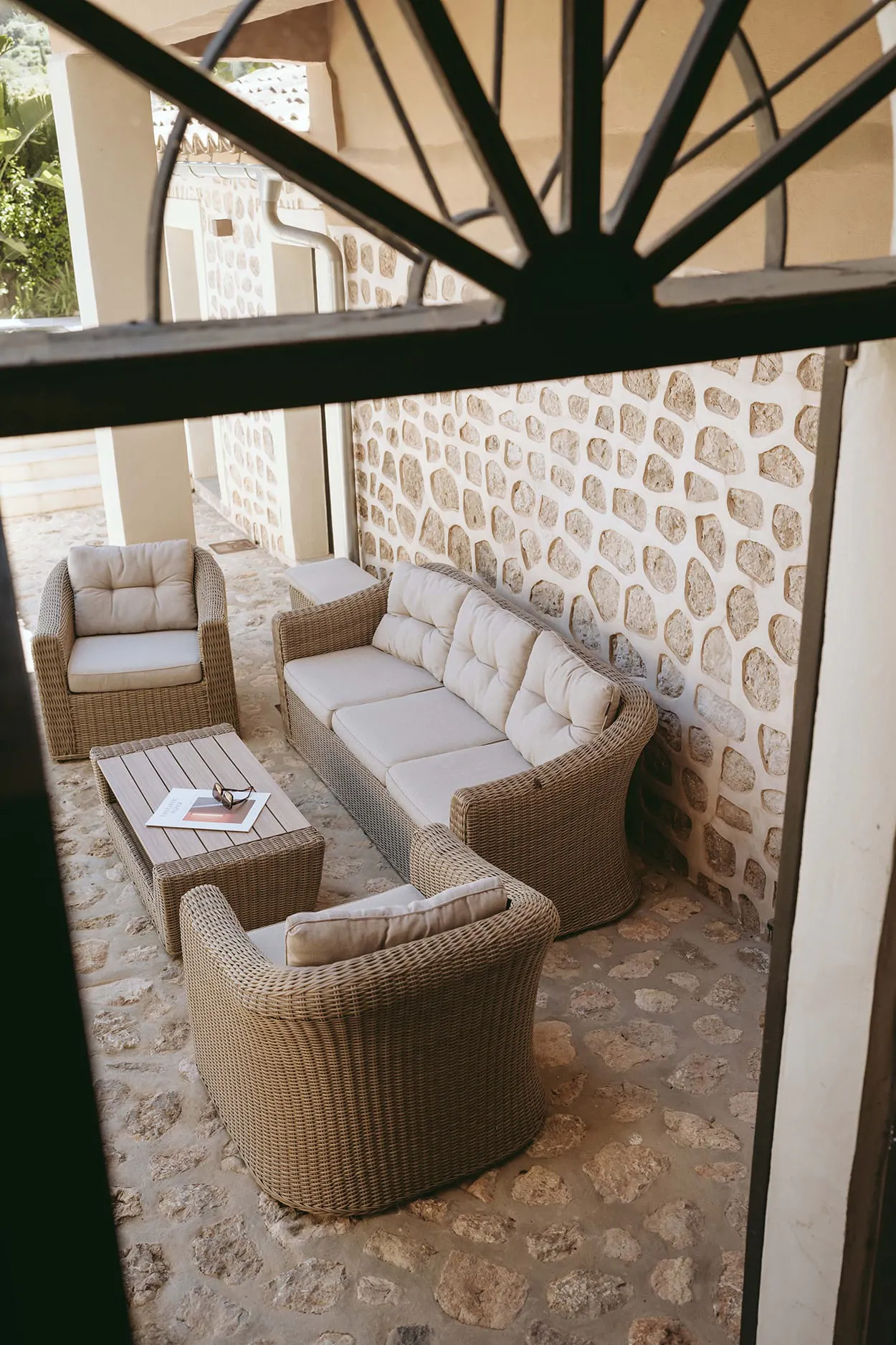 terrasse pierre maison décoration rustique chic terrasse pierre maison décoration rustique chic