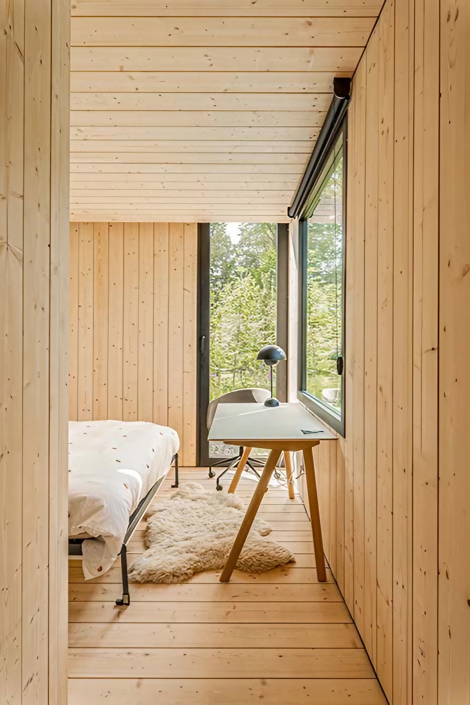chambre studio de jardin en bois