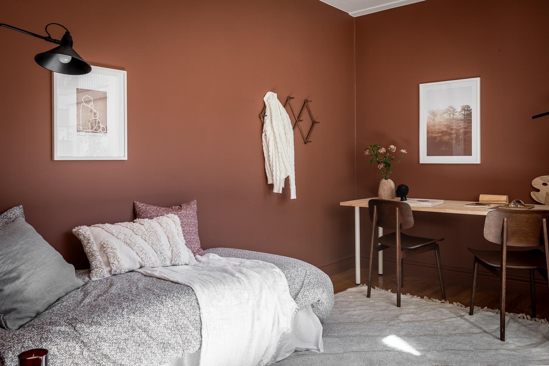 chambre terracotta décoration contemporaine chambre terracotta décoration contemporaine