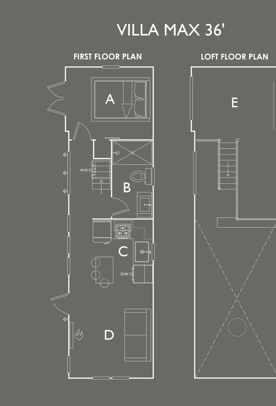 plan tiny house Modern Tiny Home Park Model