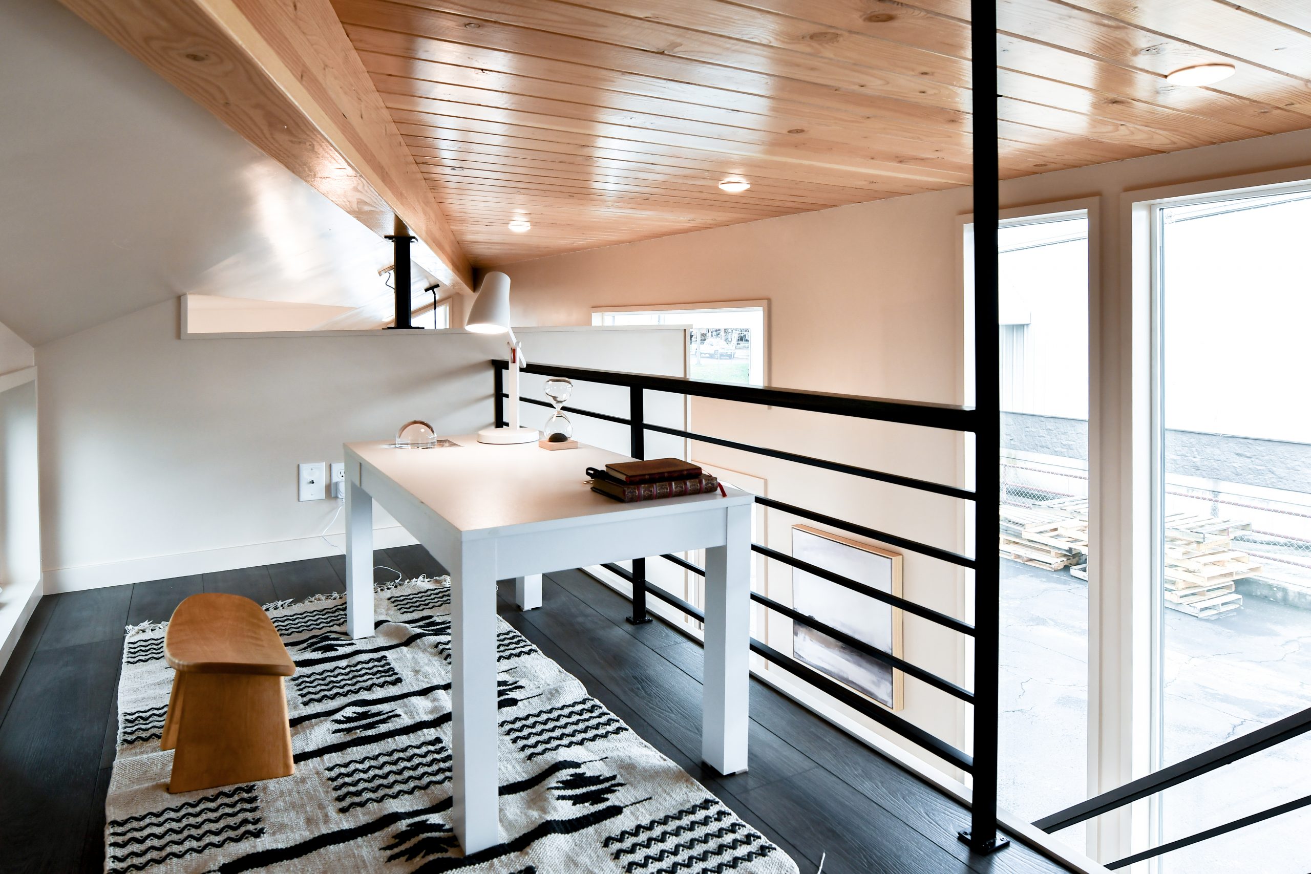 mezzanine tiny house Modern Tiny Home Park Model