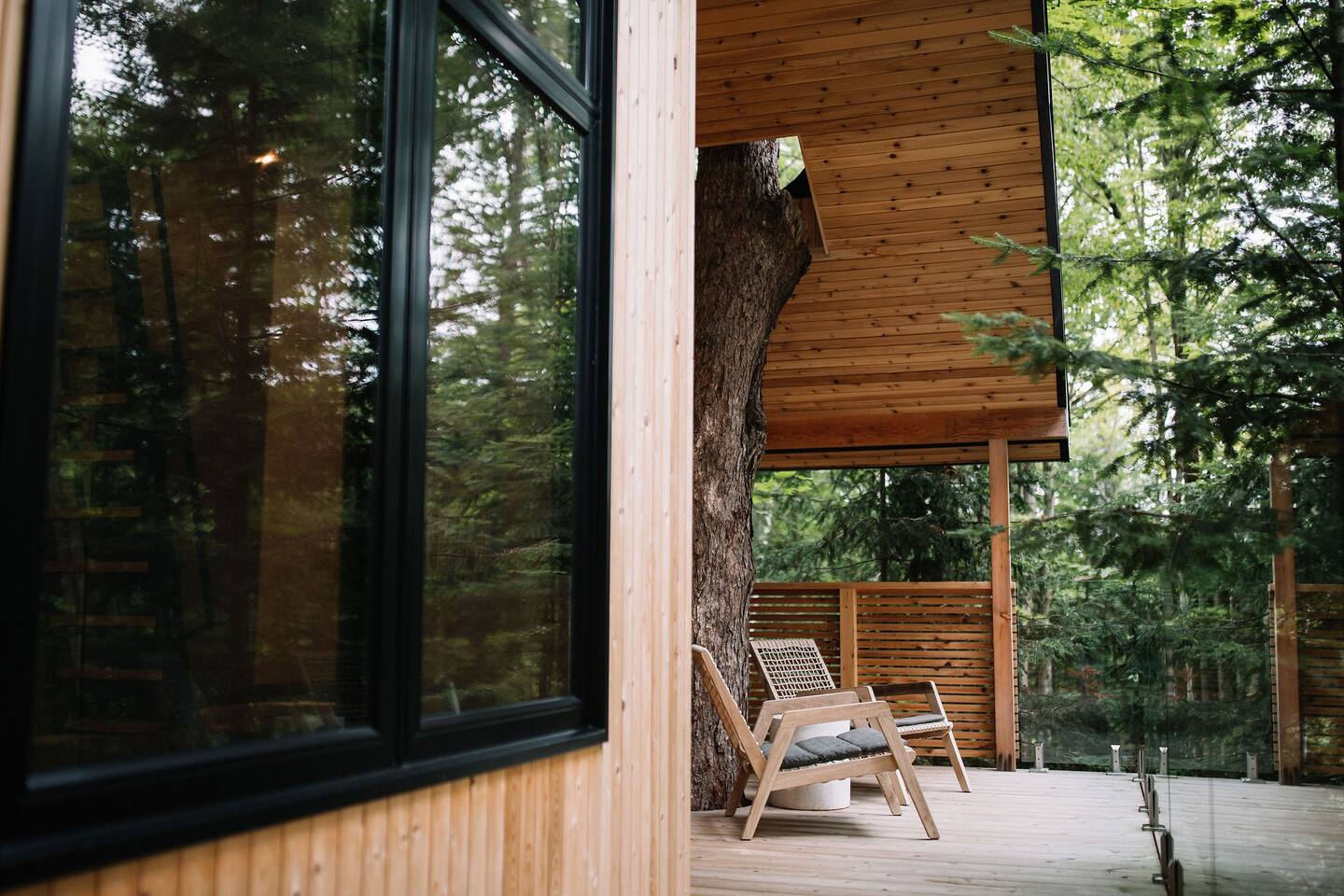 terrasse petite maison en bois