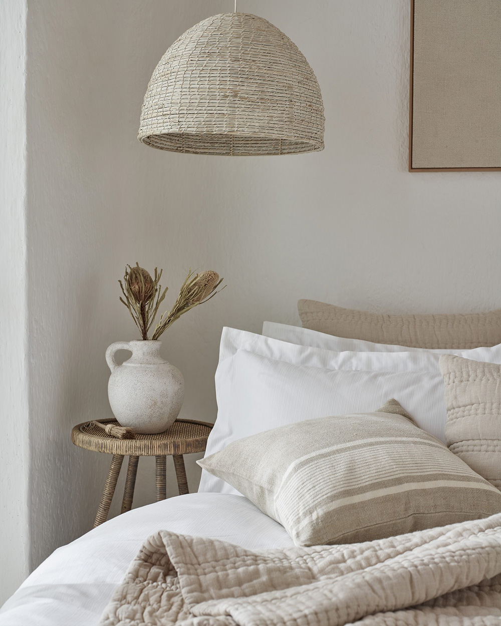 chambre décoration naturelle