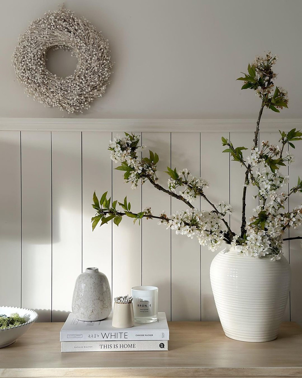 salon décoration naturelle