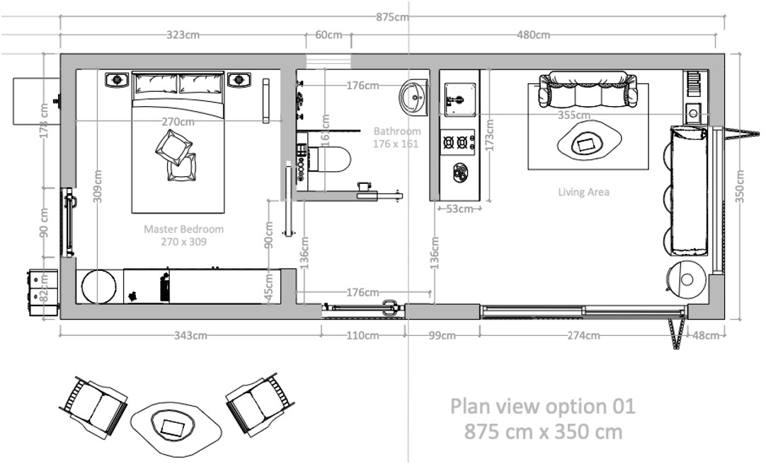 plan petite maison de 30m2 contemporaine plan petite maison de 30m2 contemporaine