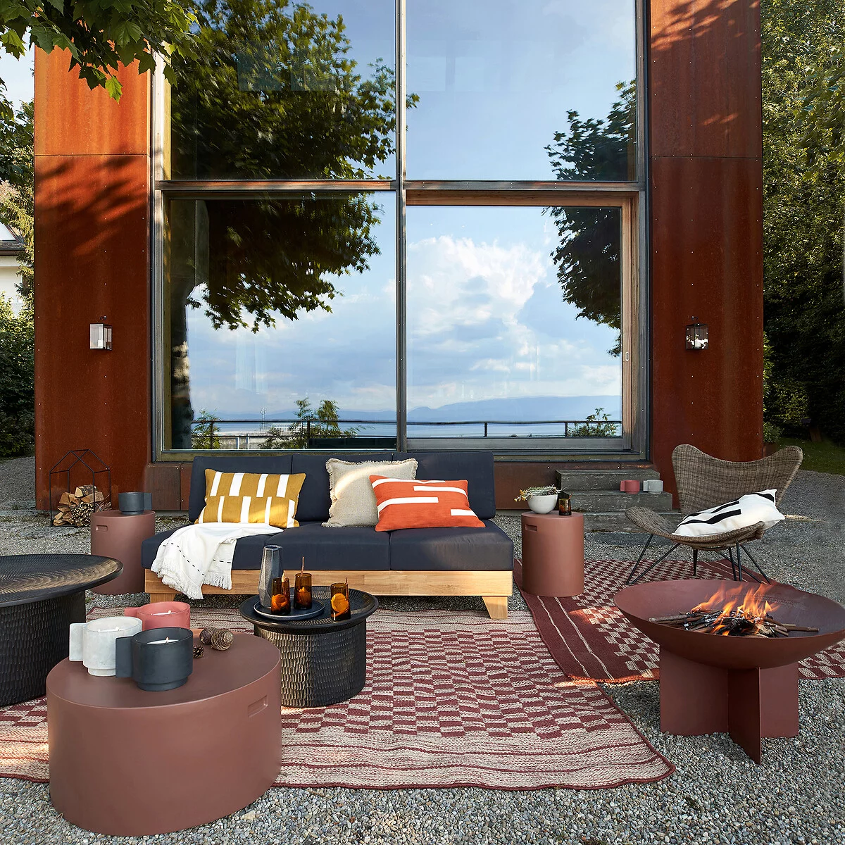 terrasse aménagée AM PM La Redoute