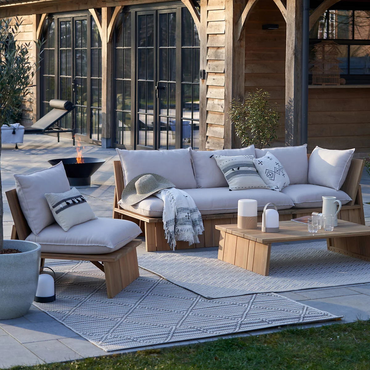terrasse maison en bois AM PM La Redoute