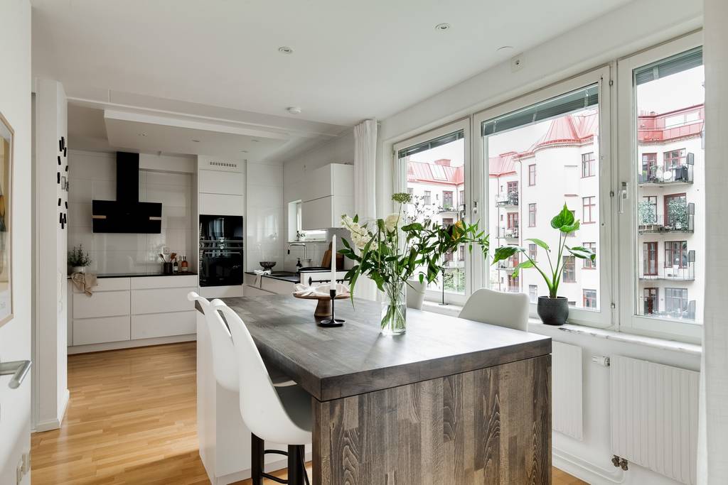 cuisine design blanche