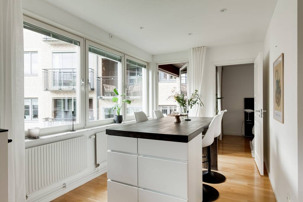 cuisine design blanche