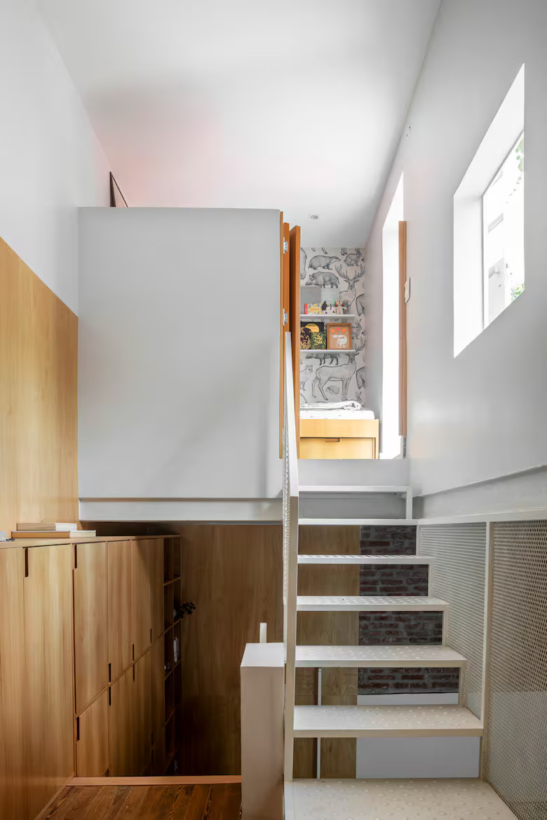 chambre avec mezzanine maison de ville