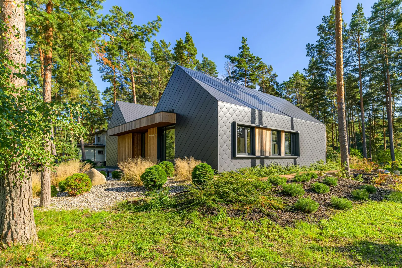 maison contemporaine en bois
