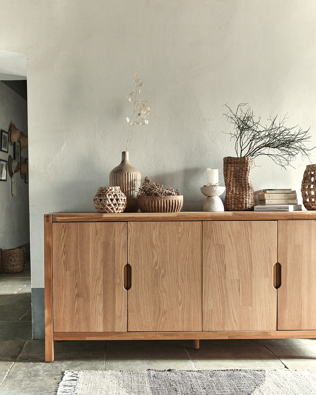 buffet bois décoration contemporaine catalogue Alinea 2024
