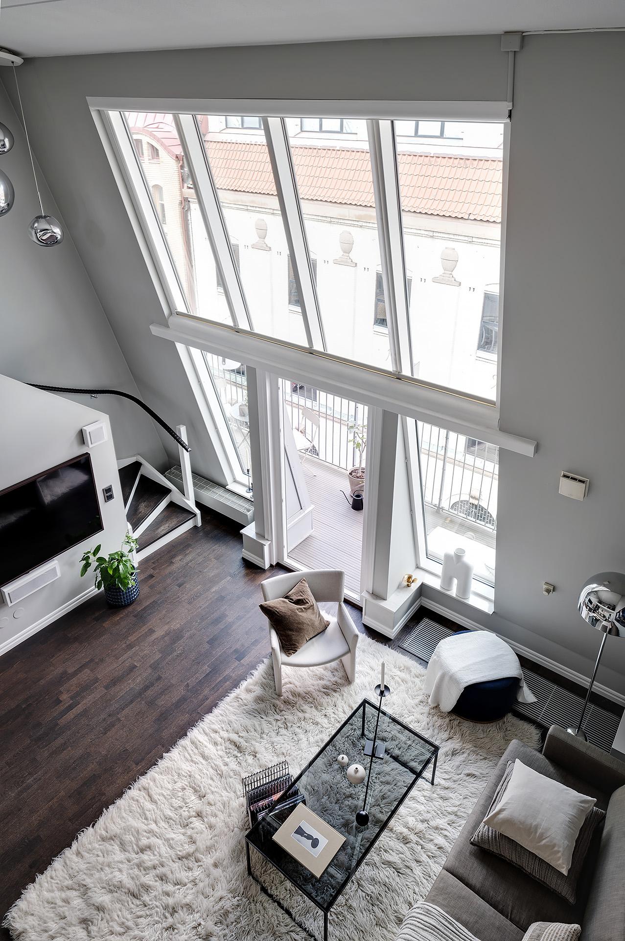 salon appartement décoration contemporaine
