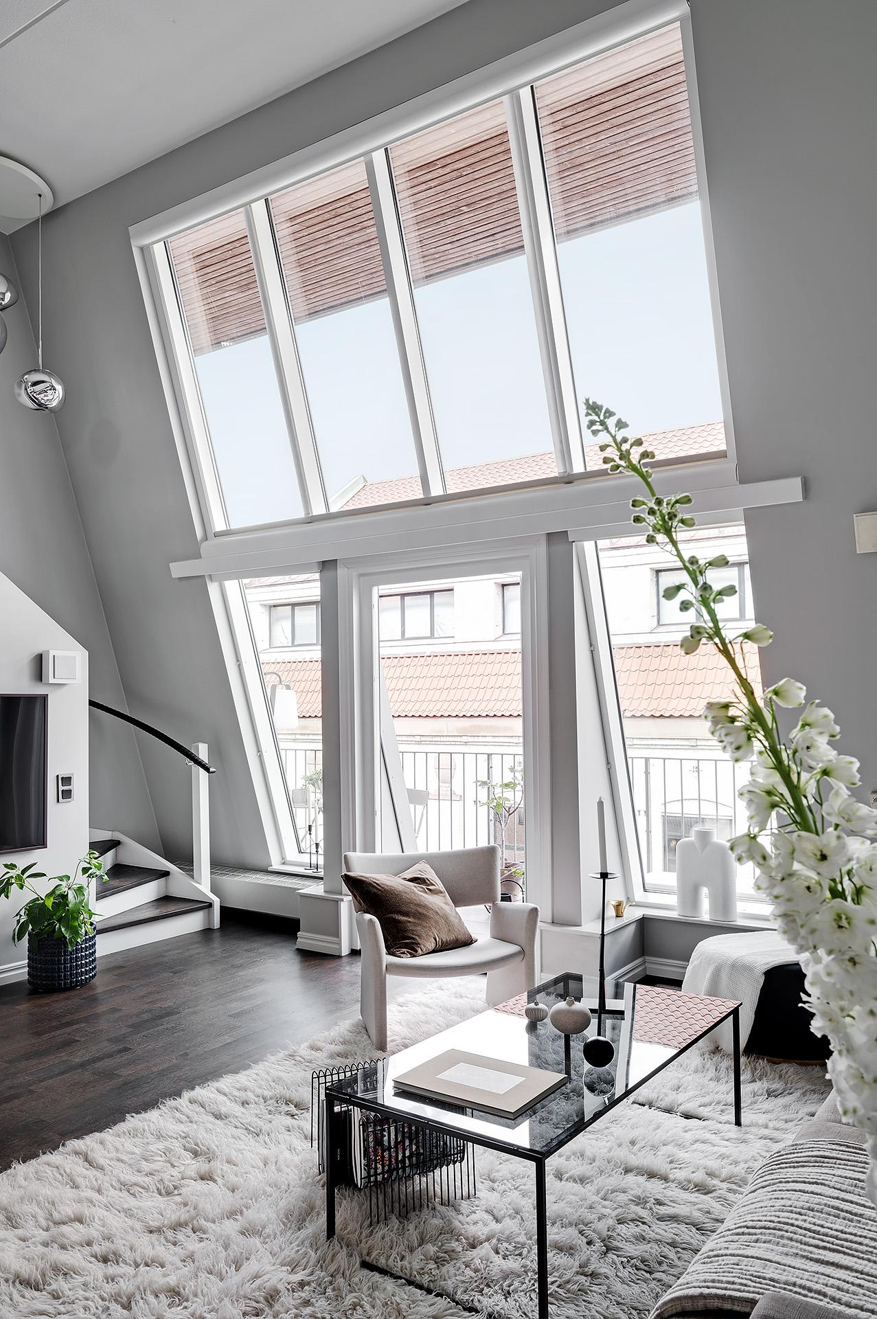 salon appartement décoration contemporaine