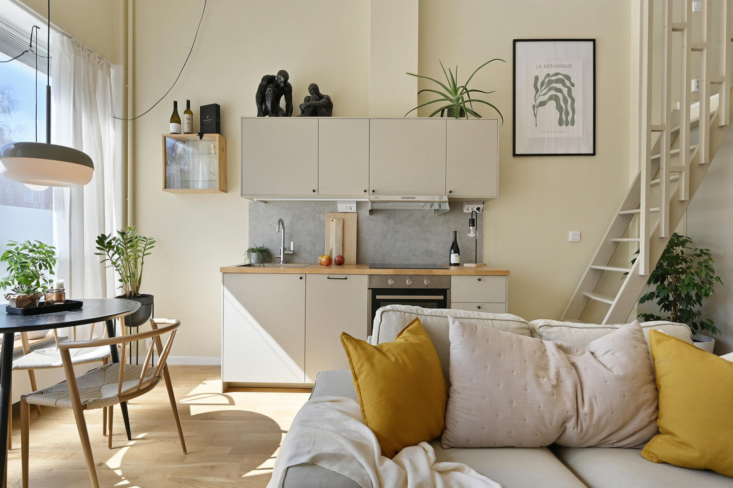 salon décoration scandinave mini trois-pièces de 41m2 salon décoration scandinave mini trois-pièces de 41m2
