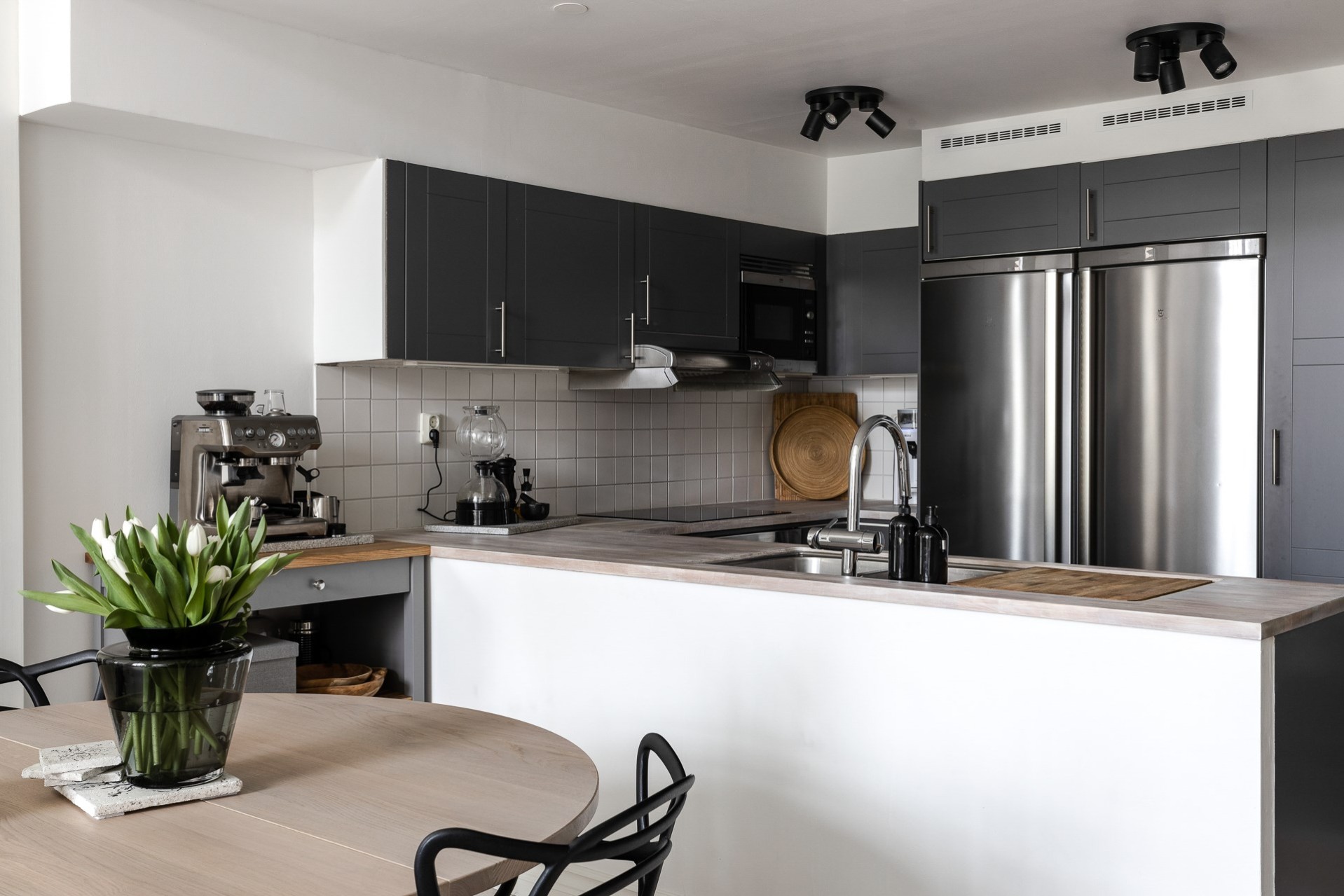 cuisine design sous mezzanine