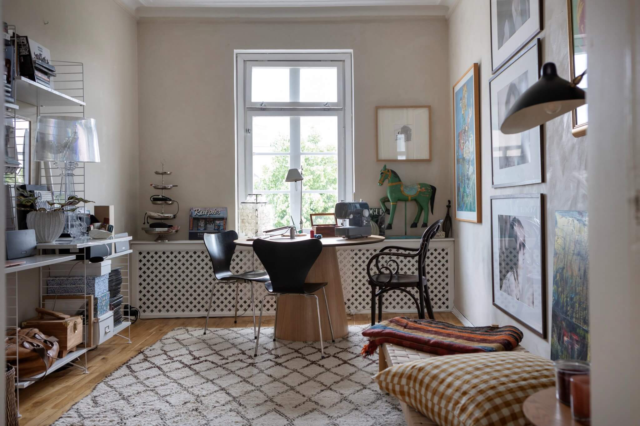 salle à manger appartement familial 100m2