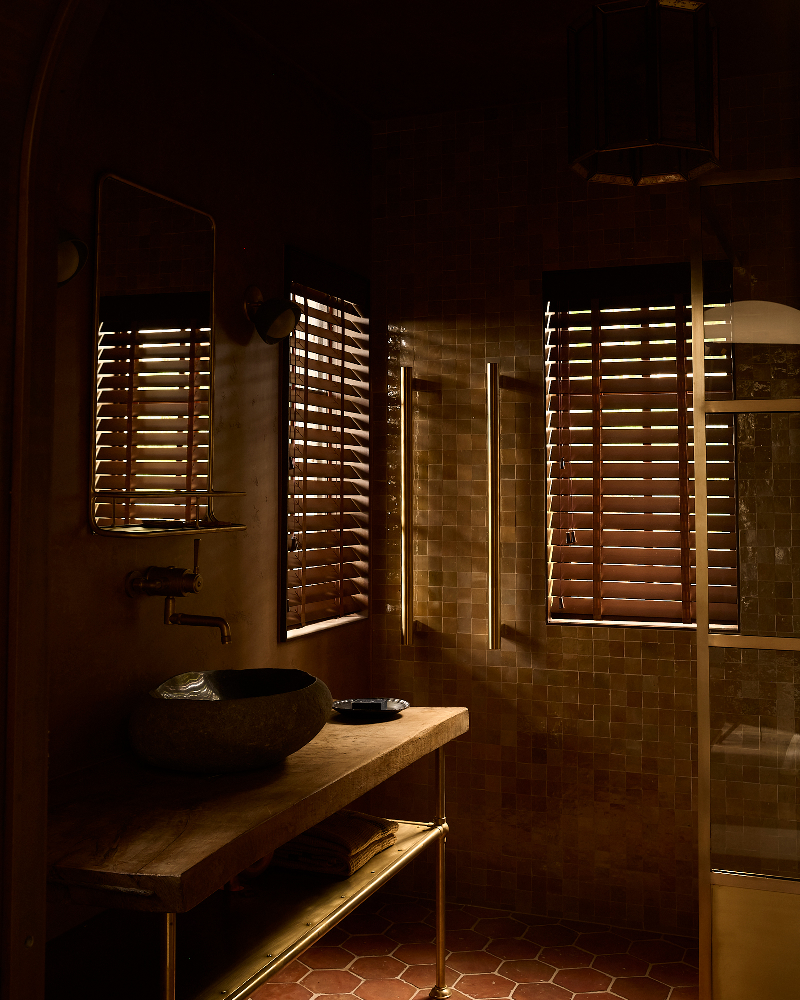 salle de bain décoration rustique chic Lo Scoglio salle de bain décoration rustique chic Lo Scoglio