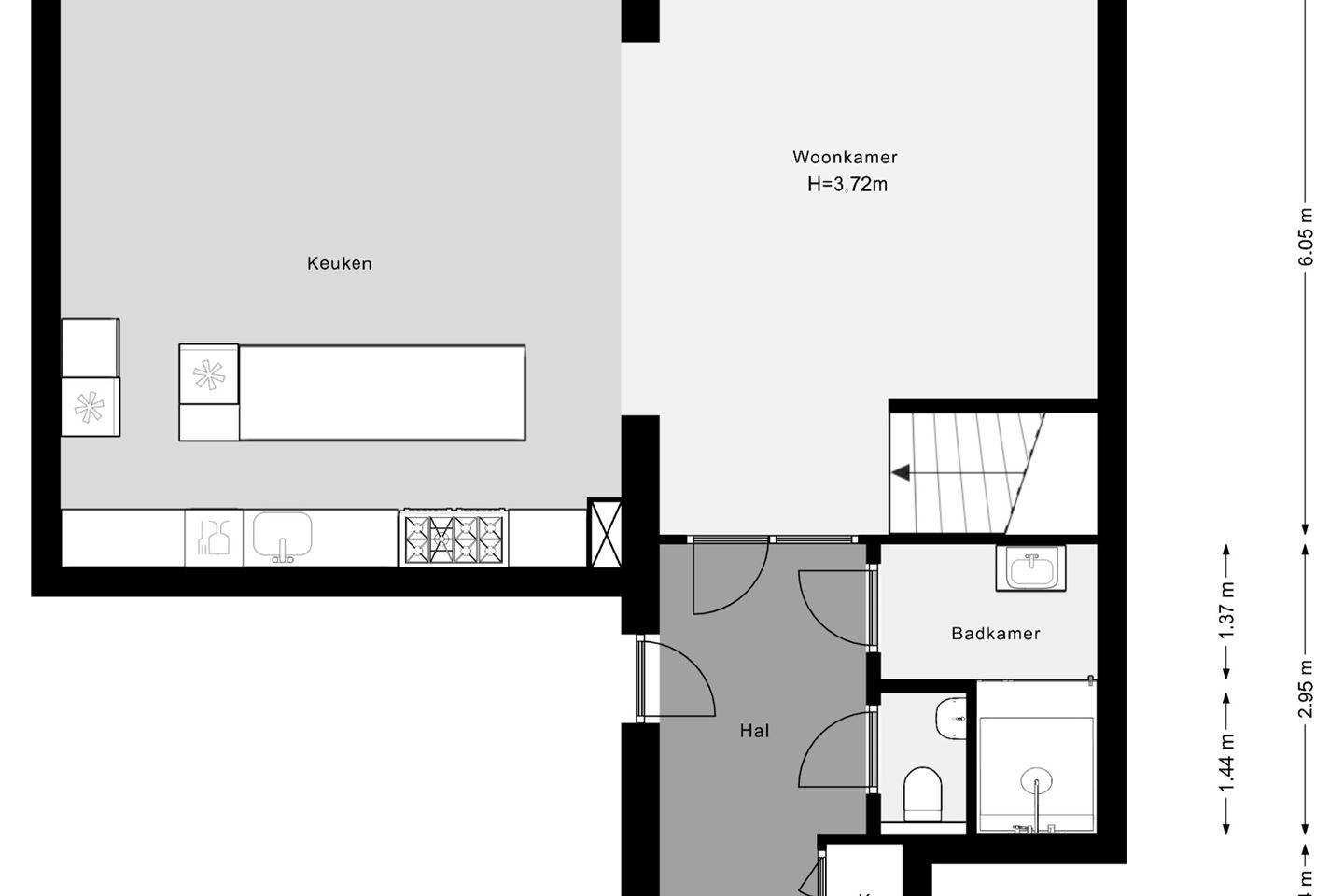 plan appartement en duplex