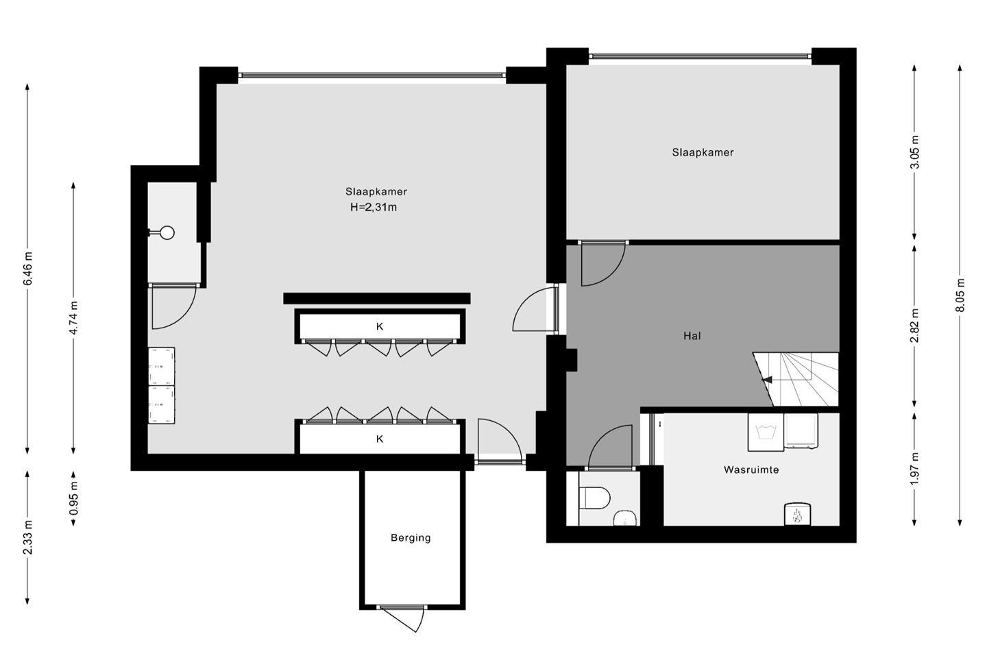 plan appartement en duplex
