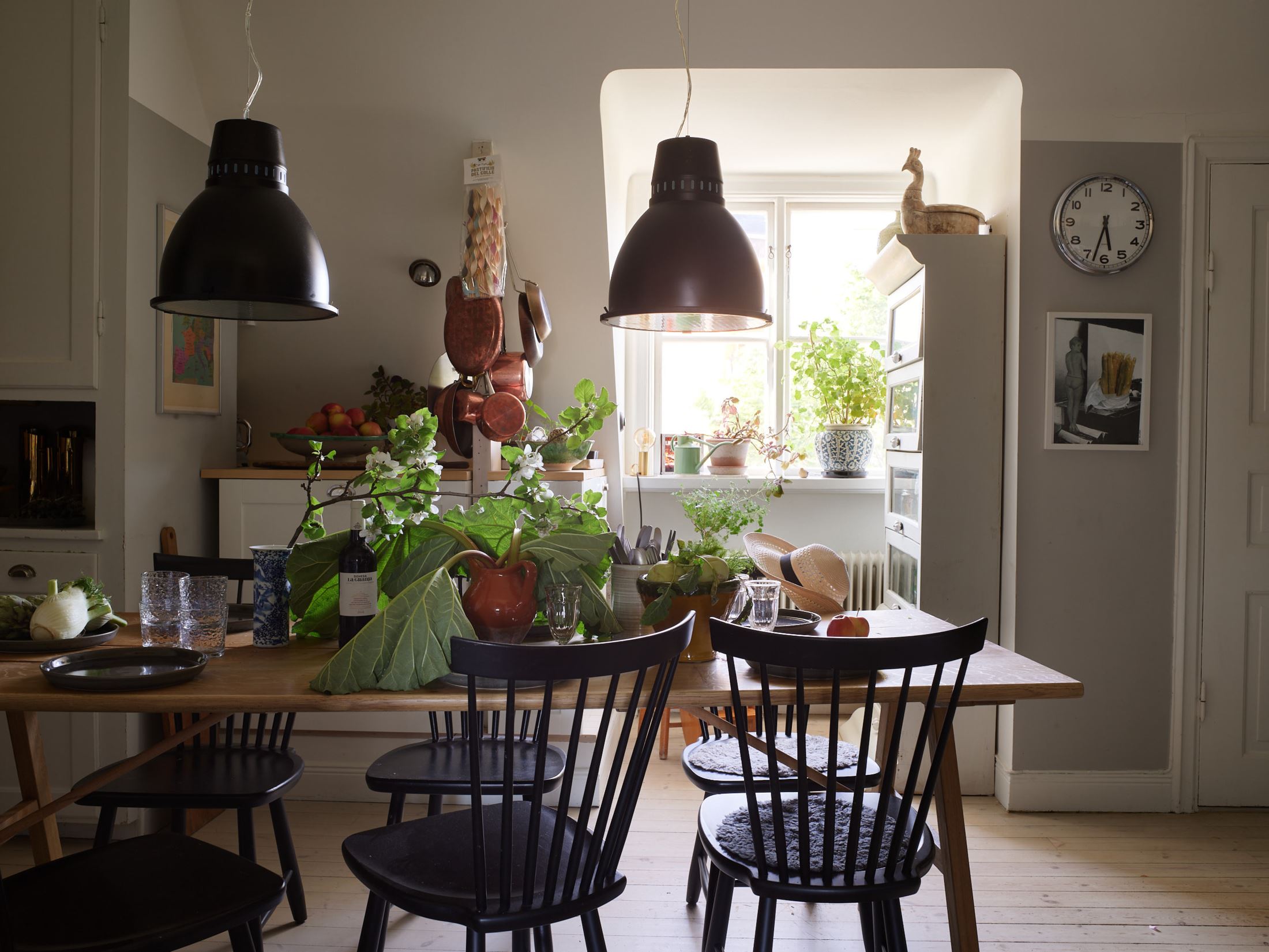cuisine bleue style campagne