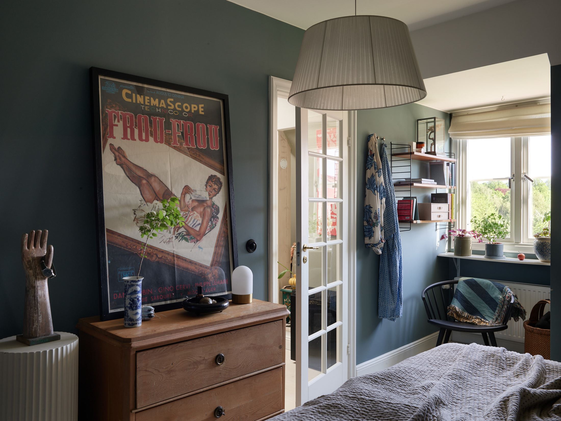 chambre décoration vintage