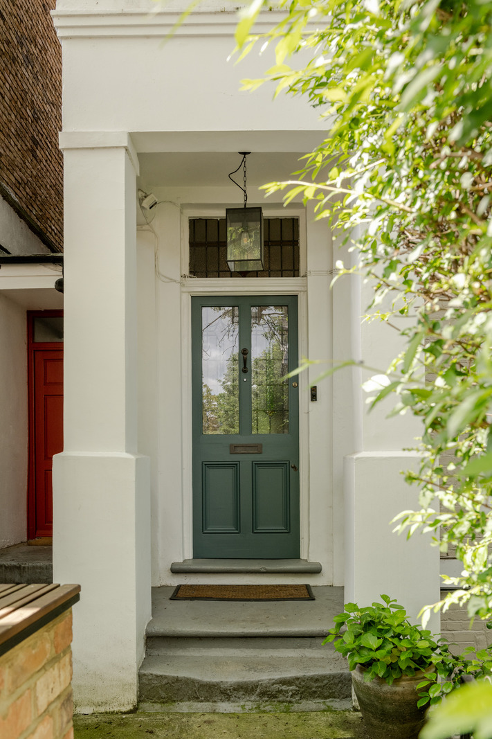 entrée maison Victorienne Londres