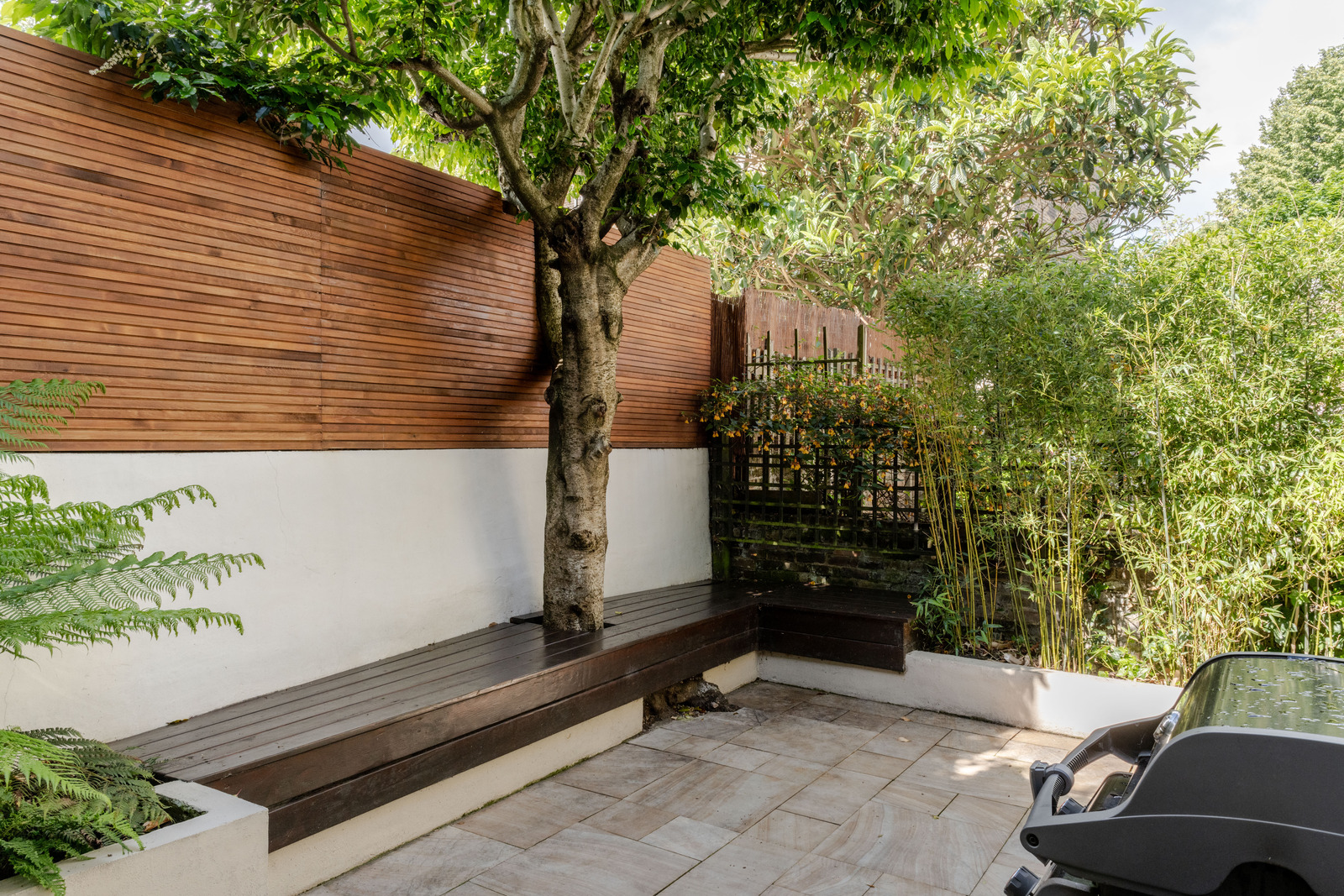 jardin de ville appartement victorien décoration contemporaine