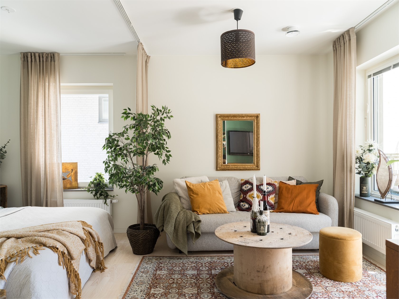 salon et chambre grand studio 47m2 salon et chambre grand studio 47m2