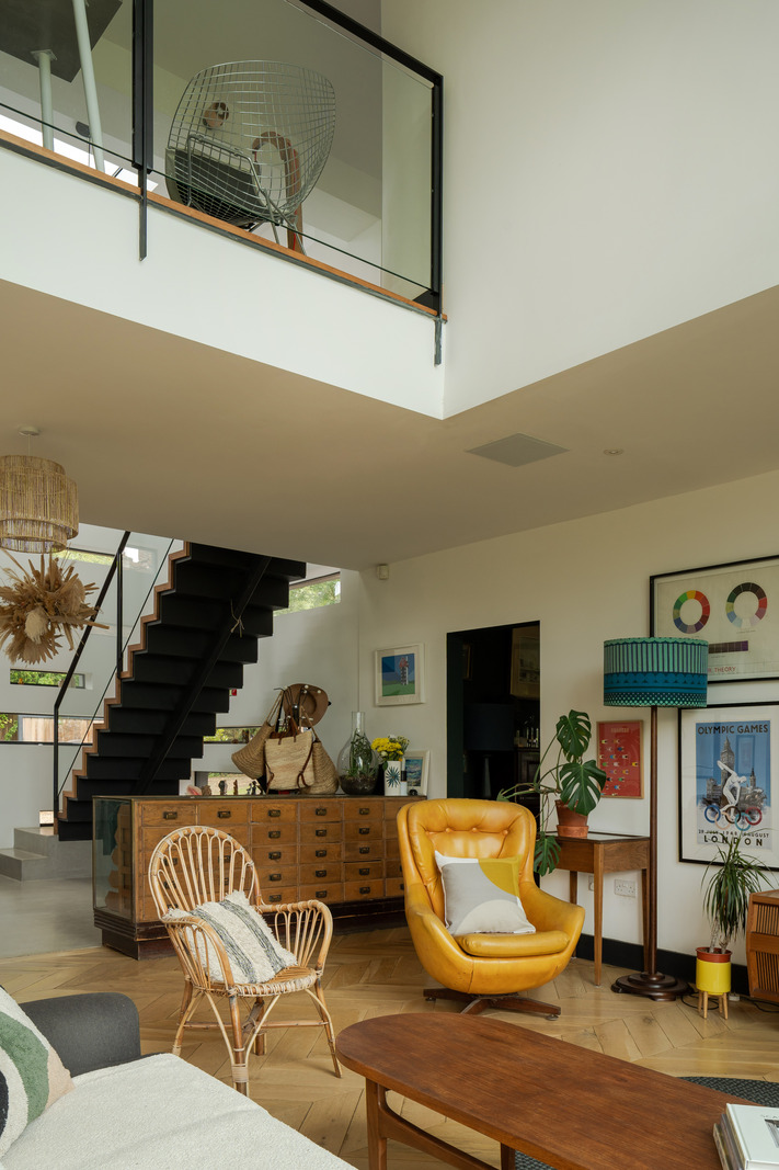 salon double hauteur avec mezzanine maison en bois salon double hauteur avec mezzanine maison en bois