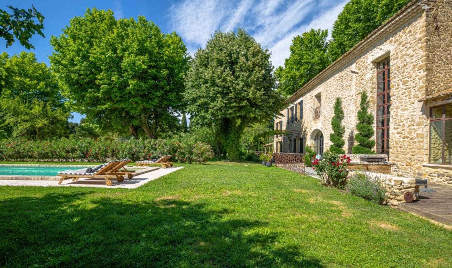 maison en pierre Provence le Mas des Palermes maison en pierre Provence le Mas des Palermes