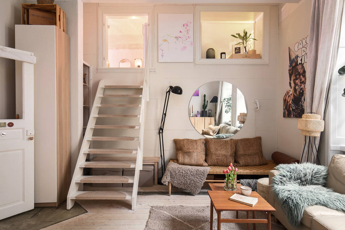 chambre sur mezzanine