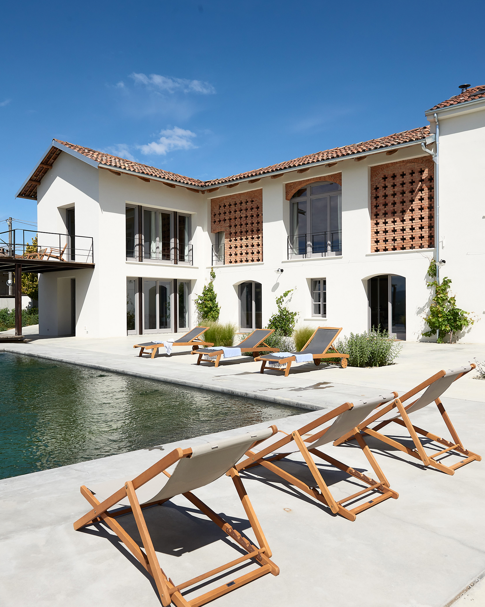 immense maison de vacances avec piscine