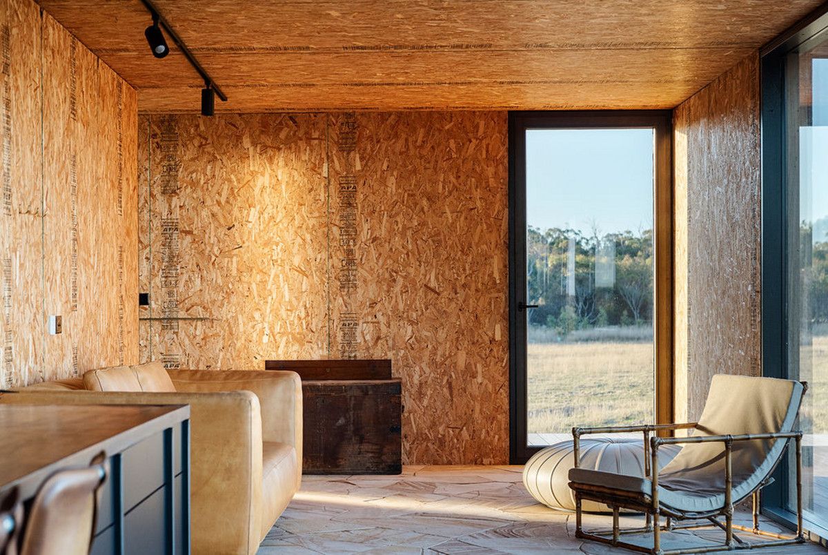 salon murs OSB 