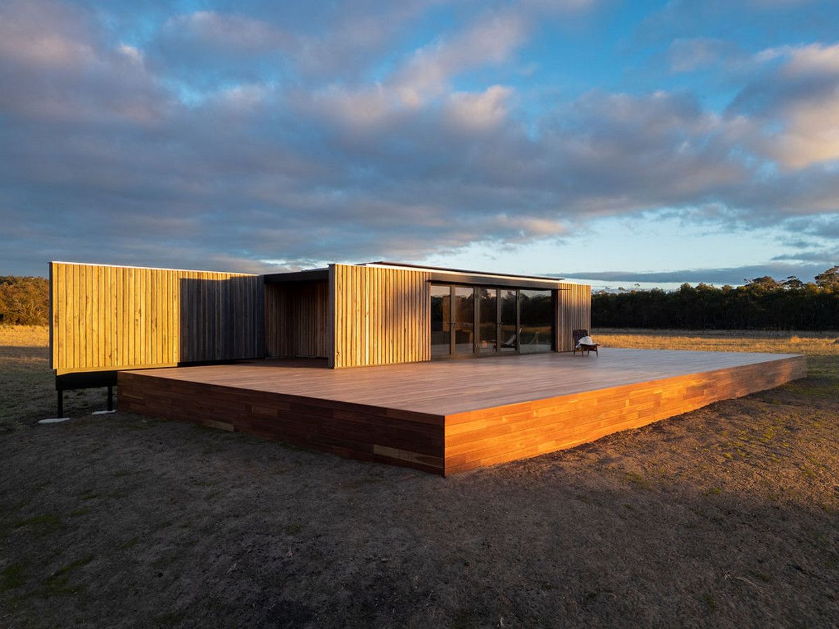 petite maison de 53m2 en bois