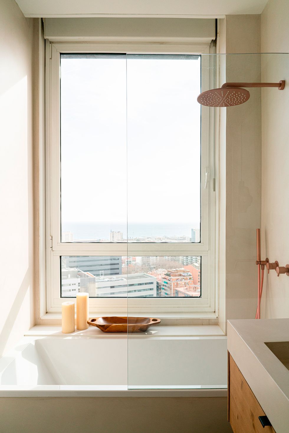 salle de bain design bois