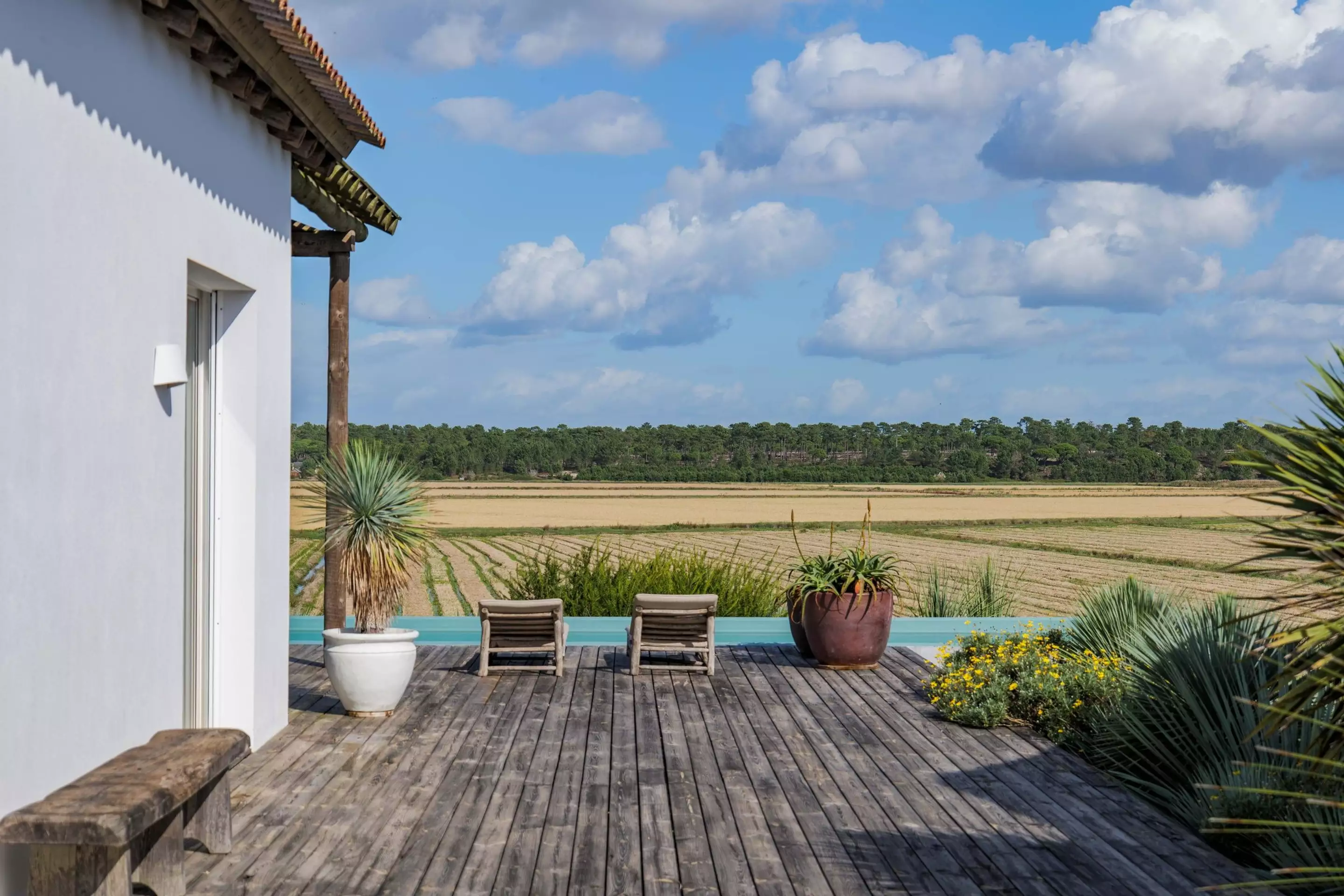 terrasse en bois villa Majoris Comporta terrasse en bois villa Majoris Comporta