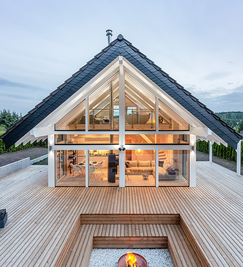 maison en bois Polarlifehaus
