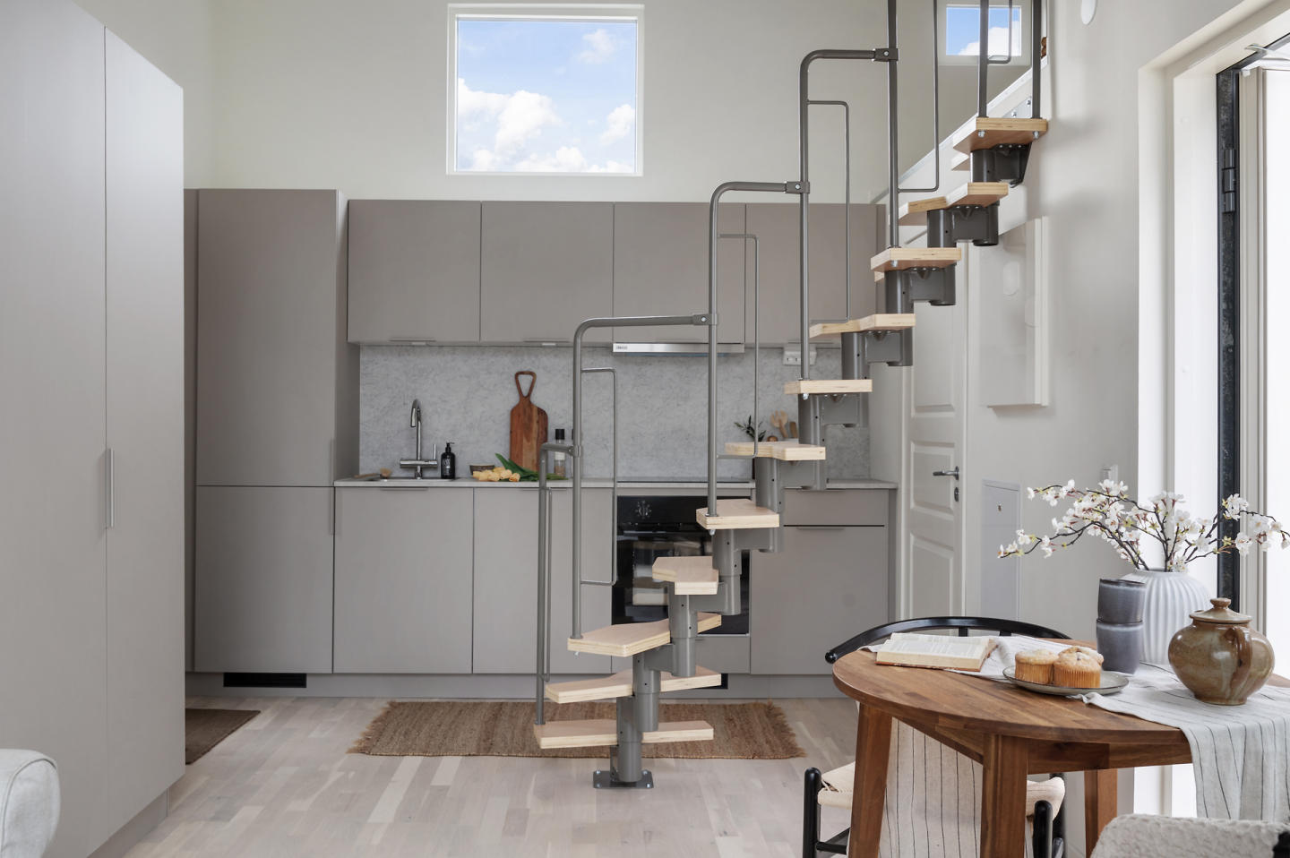 salon décoration scandinave petite maison 29m2