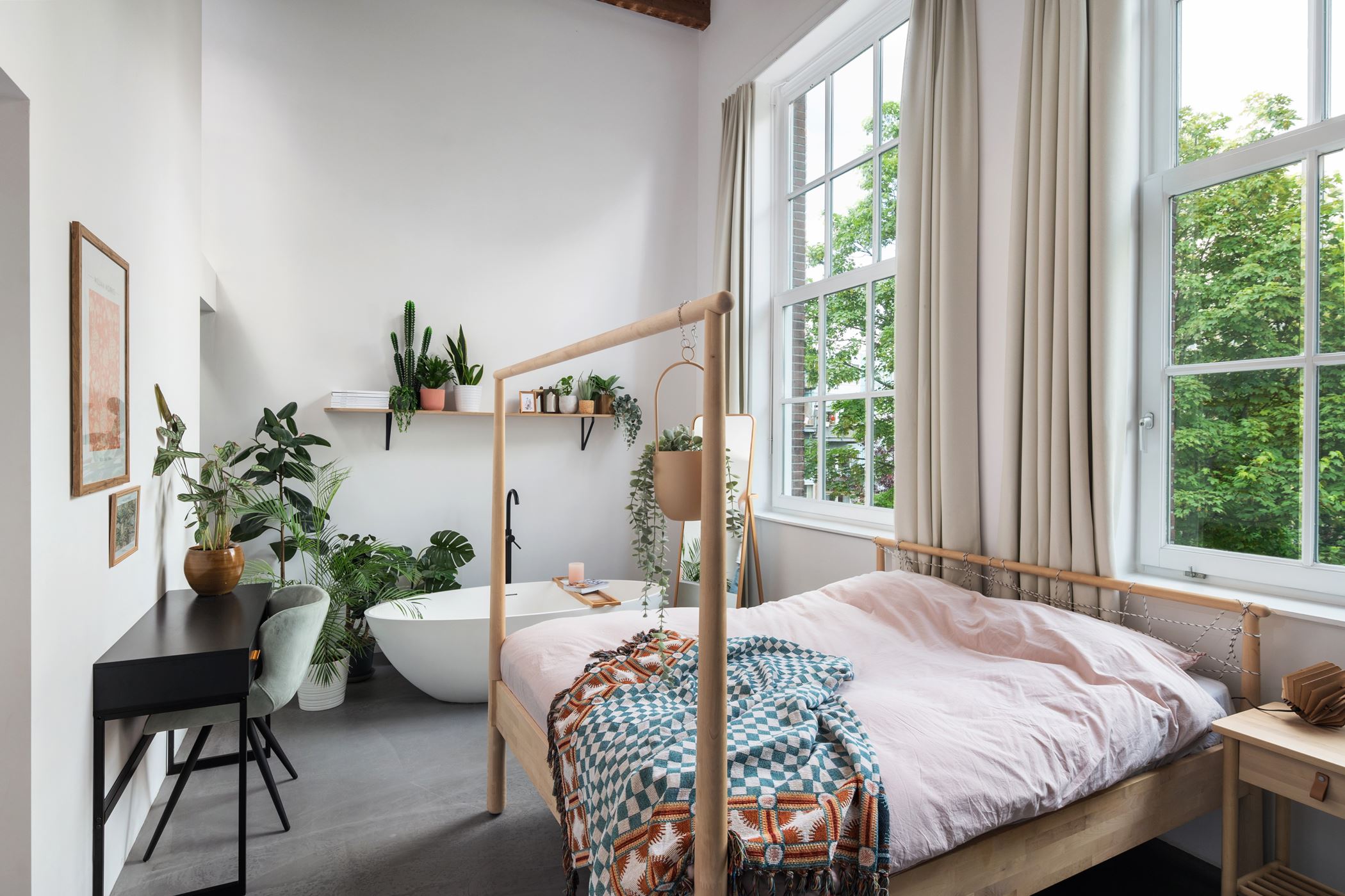 chambre avec salle de bain