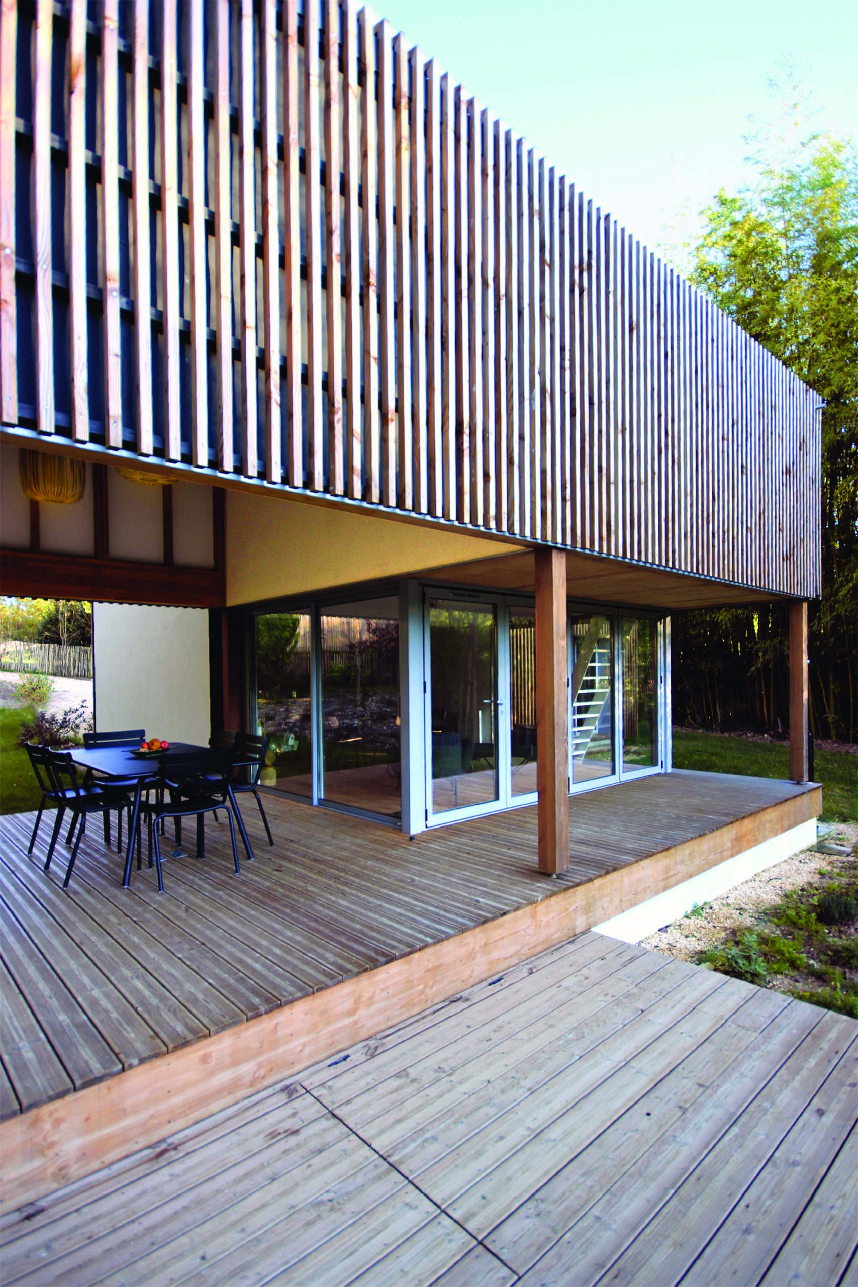 maison avec extension bois maison avec extension bois
